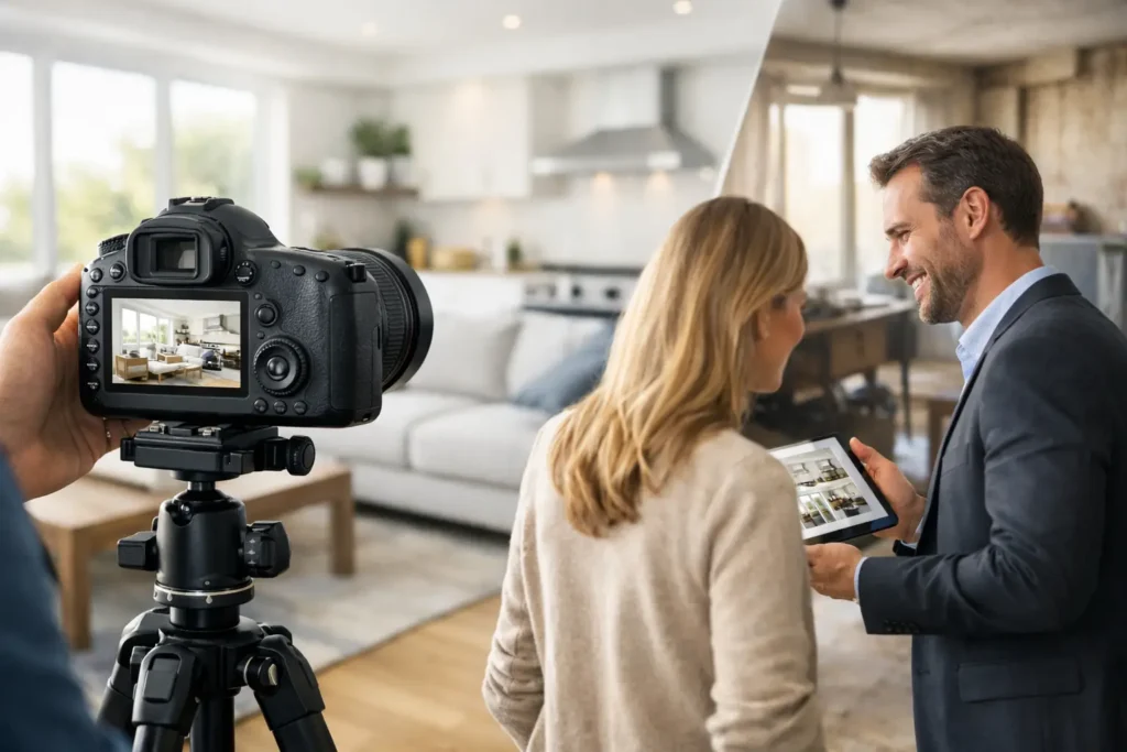 Foto professionali per immobili: cosa cambia