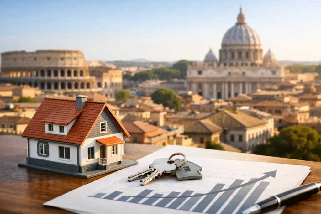 Tendenze prezzi case Roma per vendere bene